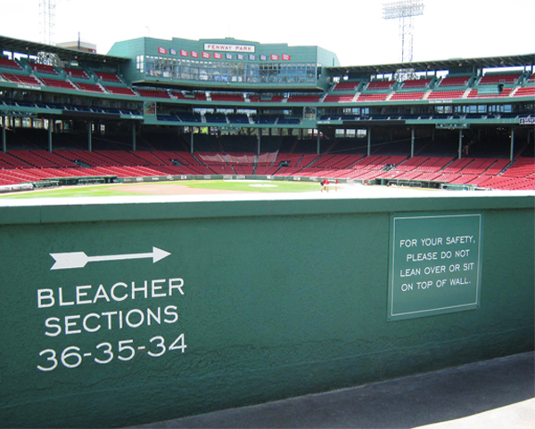 Boston Red Sox Fenway Park Sign