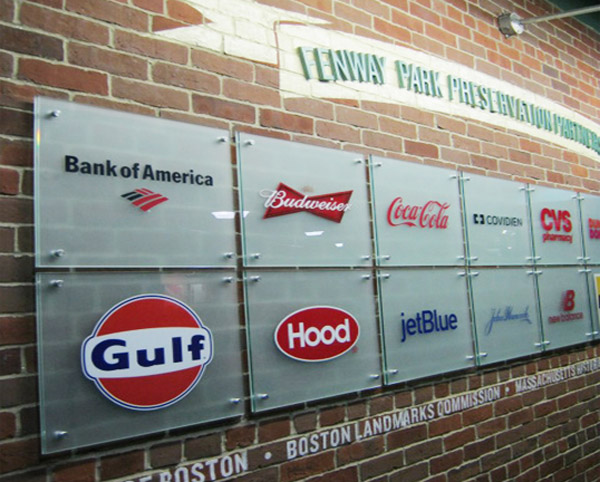 Boston Red Sox Fenway Park Plaques